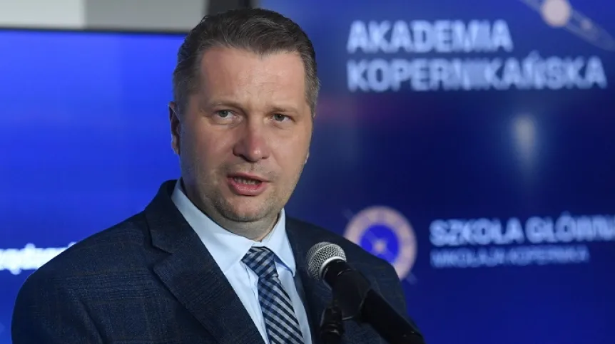 Warszawa, 24.05.2023. Minister edukacji i nauki Przemysław Czarnek, 24 bm. (pn/doro) PAP/Piotr Nowak