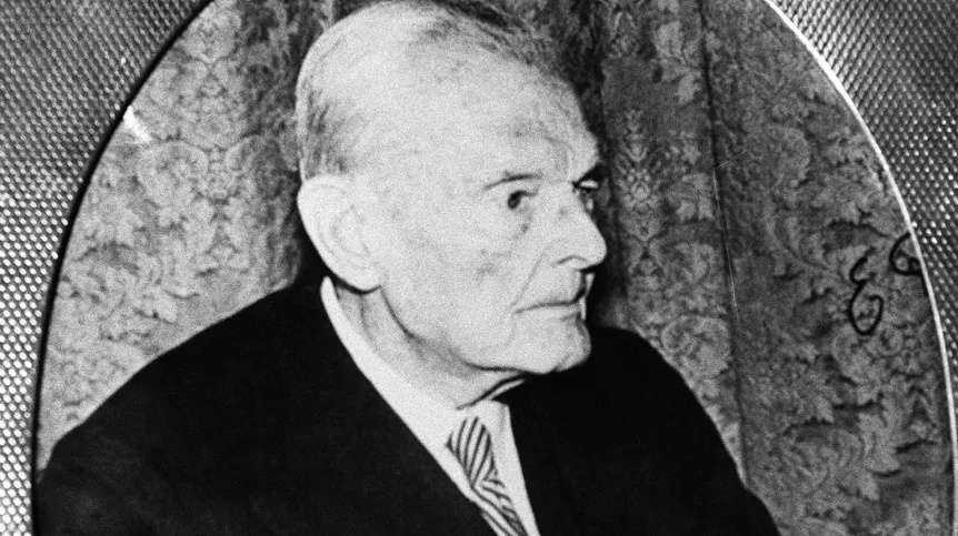 Na zdjęciu Edward Bernard Raczyński. PAP/CAF-reprodukcja 1986 r.