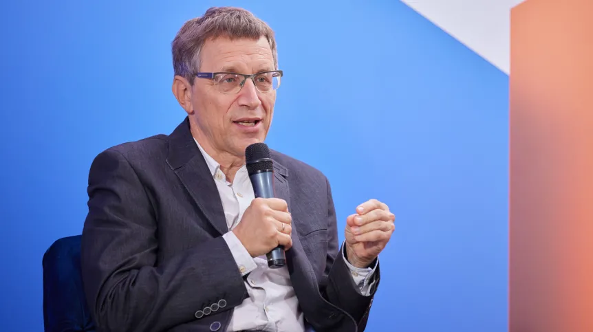 Na zdjęciu prof. Krzysztof Meissner z Uniwersytetu Warszawskiego. Źródło: CWiD UW