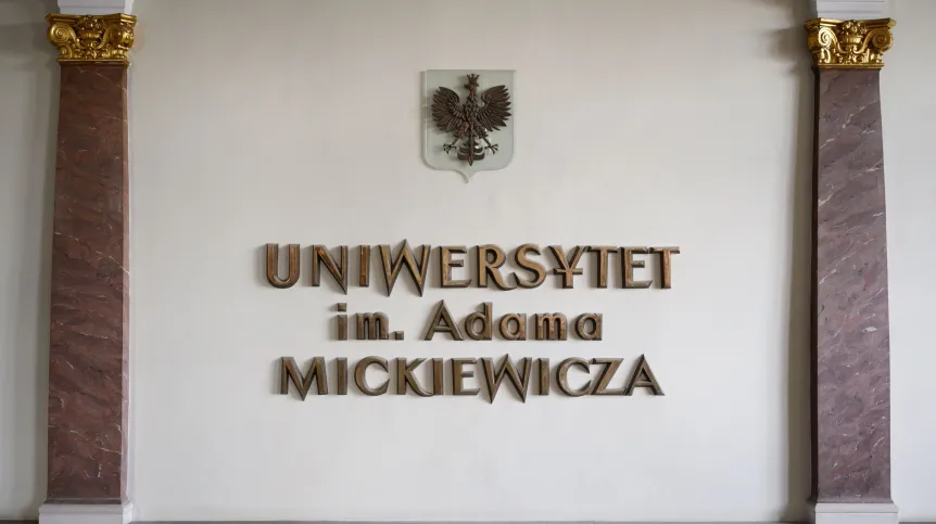 04.04.2024. Siedziba Uniwersytetu im. Adama Mickiewicza w Poznaniu. PAP/Jakub Kaczmarczyk