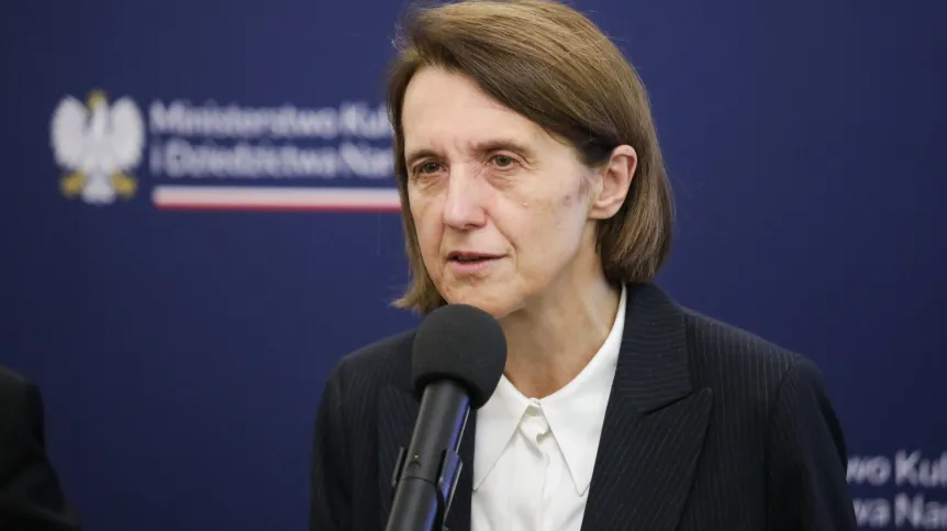 30.09.2024. Ministra kultury i dziedzictwa narodowego Hanna Wróblewska. PAP/Tomasz Gzell