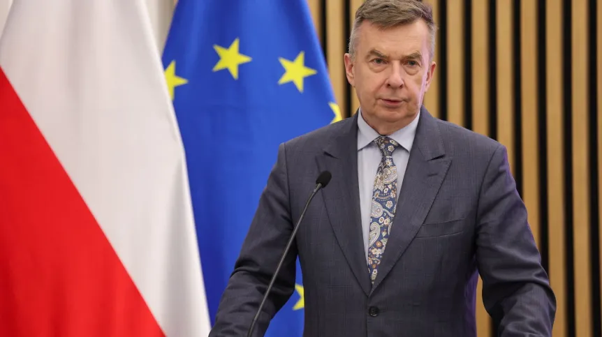 Warszawa, 27.11.2024. Minister nauki i szkolnictwa wyższego Dariusz Wieczorek. PAP/Szymon Pulcyn
