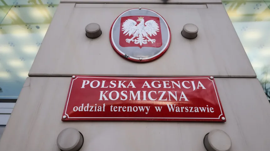 28.01.2025. Polska Agencja Kosmiczna w Warszawie. PAP/Albert Zawada