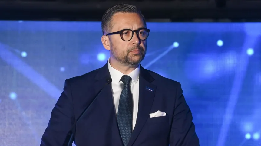 13.05.2025. Minister nauki i szkolnictwa wyższego Marcin Kulasek. PAP/Piotr Nowak