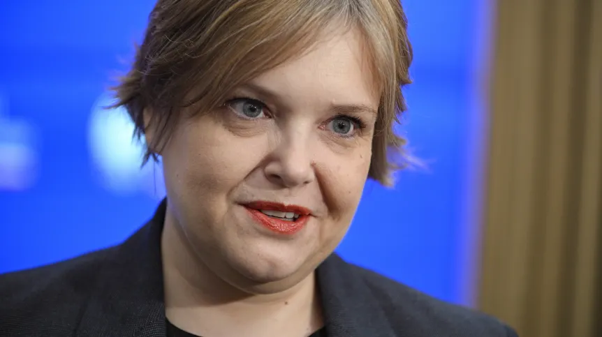 09.06.2025. Wiceminister nauki i szkolnictwa wyższego Karolina Zioło-Pużuk. PAP/Marcin Obara