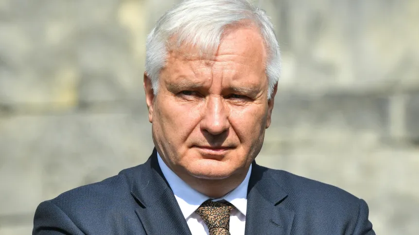 , 14.08.2023. Prezes Polskiej Akademii Nauk prof. Marek Konarzewski. PAP/Radek Pietruszka