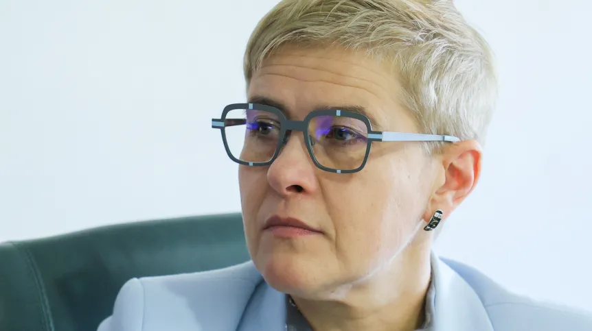 21.03.2025. Podsekretarz stanu w MNiSW Maria Mrówczyńska. PAP/Rafał Guz