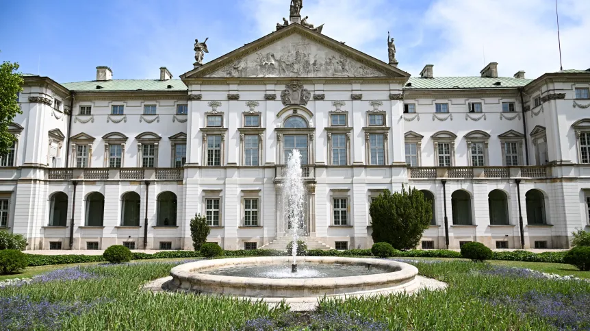 20.05.2024. Pałac Rzeczypospolitej Biblioteki Narodowej w Warszawie. PAP/Radek Pietruszka