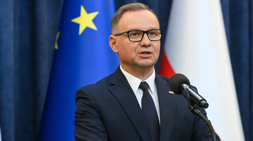 Warszawa, 18.06.2025. Prezydent RP Andrzej Duda. Fot. PAP/Piotr Nowak