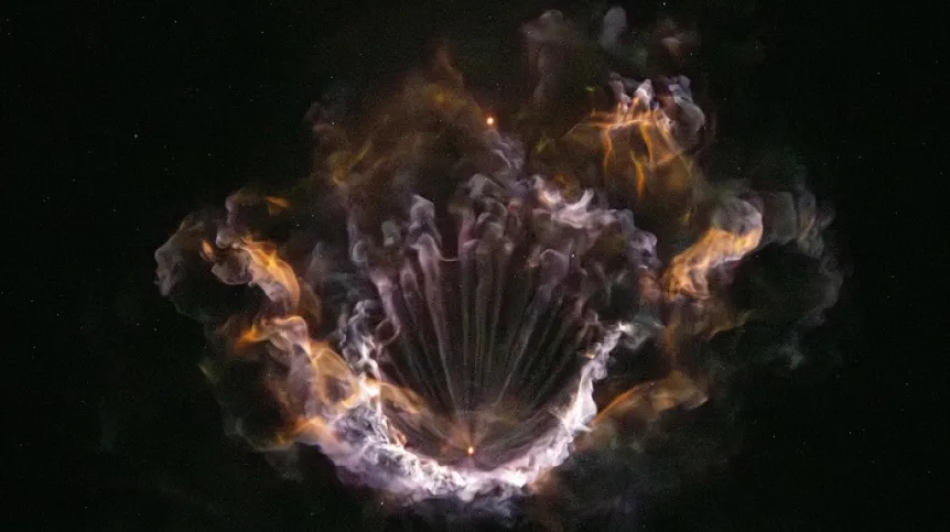 Floryda, 25.06.2025. Start rakiety Falcon 9 z kapsułą załogową Dragon z Centrum Kosmicznego Johna F. Kennedy’ego na przylądku Canaveral na Florydzie. PAP/Leszek Szymański
