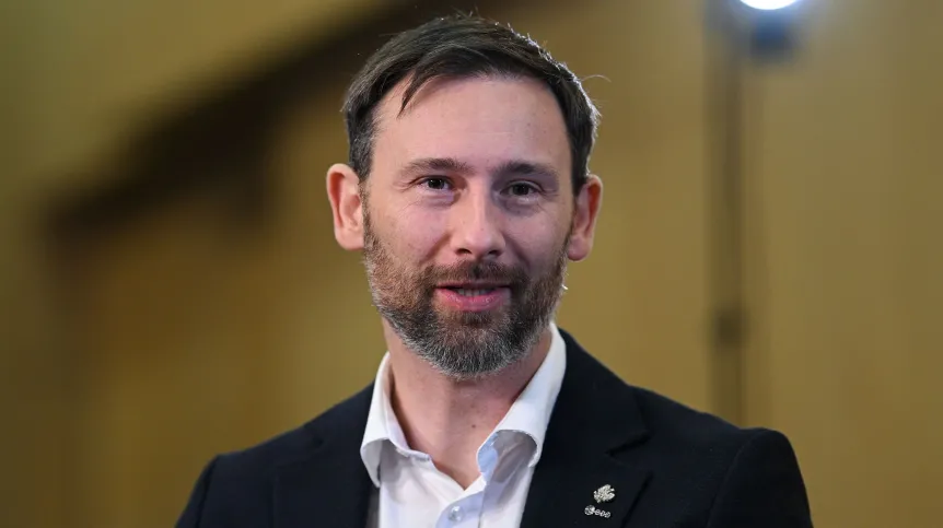 13.04.2026. Astronauta Europejskiej Agencji Kosmicznej Sławosz Uznański-Wiśniewski. PAP/Marcin Obara