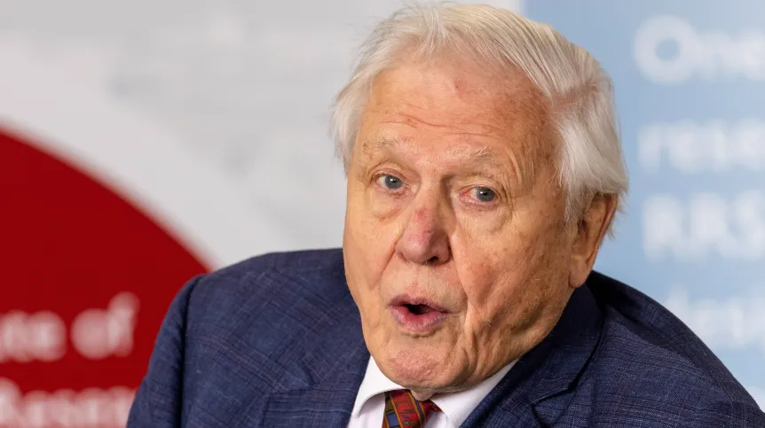 Sir David Attenborough. EPA/VICKIE FLORES 28.10.2021