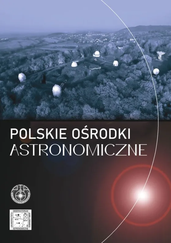 Okładka polskiej wersji opracowania pt. „Polskie ośrodki astronomiczne”. Źródło: PTA / OA UJ