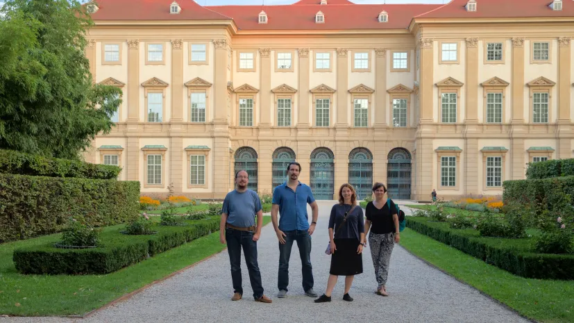 Członkowie zespołu zaangażowanego w program. Fot. archiwum prywatne