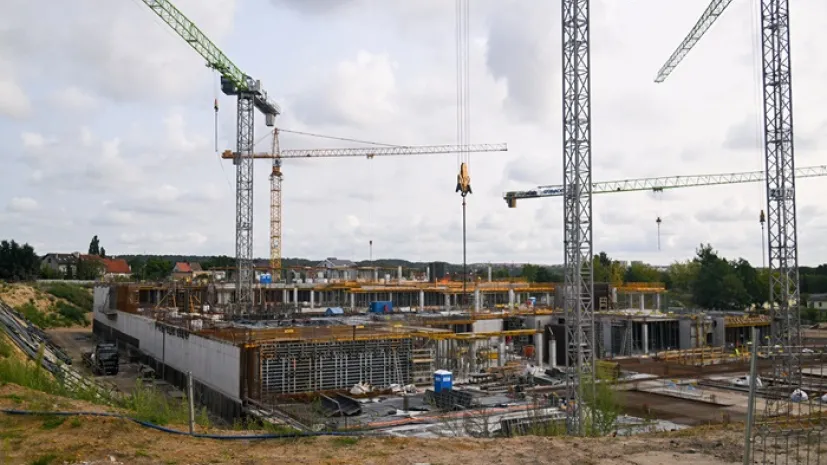 Szczecin, uroczystość wmurowania kamienia węgielnego pod budowę Centrum Medycyny Translacyjnej, Collegium Pharmaceuticum i Centrum Medycyny Klinicznej PUM (mr) PAP/Marcin Bielecki