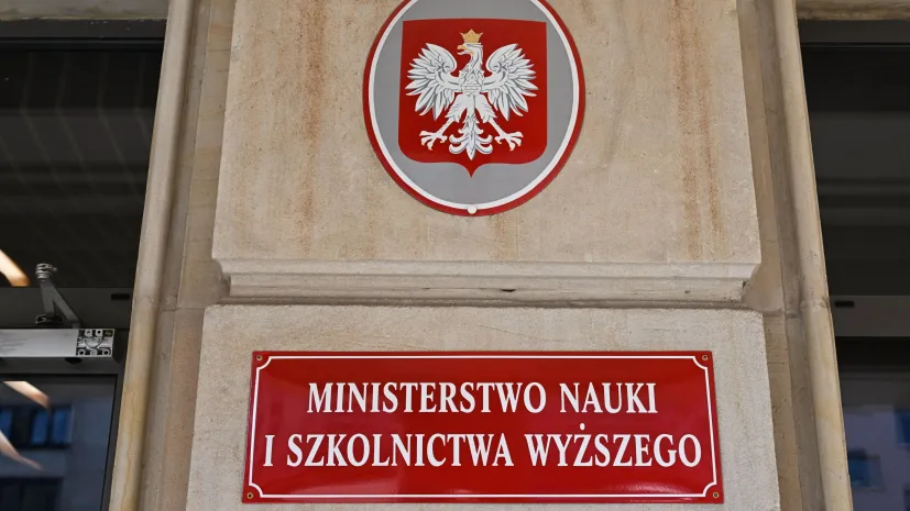 20.03.2024. Siedziba Ministerstwa Nauki i Szkolnictwa Wyższego w Warszawie. PAP/Radek Pietruszka