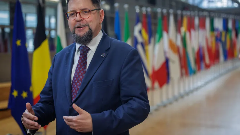 Wiceminister nauki i szkolnictwa wyższego Andrzej Szeptycki, Belgia, EPA/OLIVIER MATTHYS Dostawca: PAP/EPA