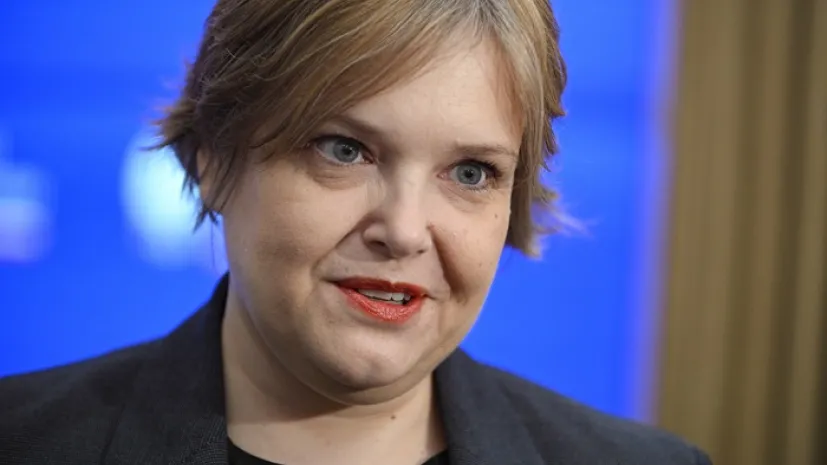 Wiceminister nauki i szkolnictwa wyższego Karolina Zioło-Pużuk (jm) PAP/Marcin ObaraWarszawa, 09.06.2025. Wiceminister nauki i szkolnictwa wyższego Karolina Zioło-Pużuk podczas konferencji prasowej w siedzibie MNiSW w Warszawie, 9 bm. Temat: &quot;rekomendacje dotyczące poprawy sytuacji osób różnorodnych płciowo na polskich uczelniach wyższych&quot;. (jm) PAP/Marcin Obara