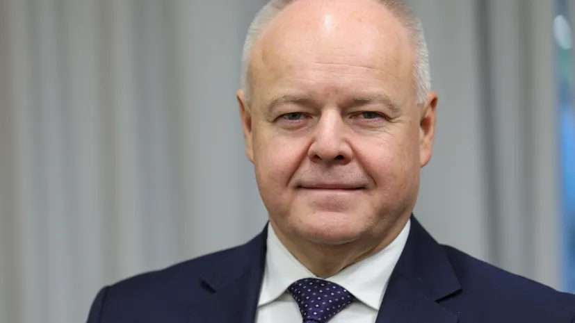 19.11.2025. Na zdjęciu z 18 bm. wiceminister nauki i szkolnictwa wyższego prof. Marek Gzik w siedzibie Polskiej Agencji Prasowej w Warszawie, 18 bm. Marek Gzik był gościem Studia PAP. PAP/Rafał Guz