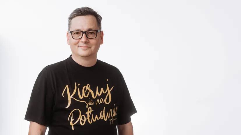 Na zdjęciu Jarosław Juszkiewicz. Fot. archiwum prywatne