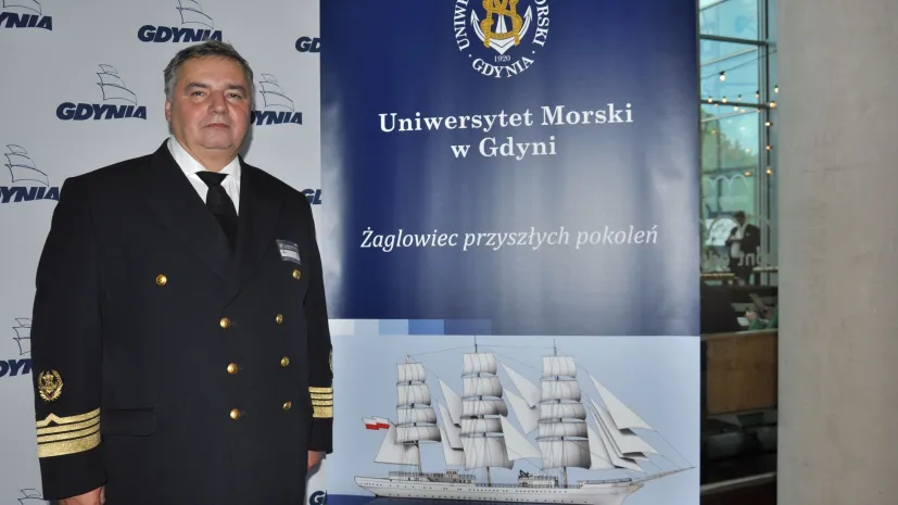 10.10.2025. Rektor Uniwersytetu Morskiego w Gdyni prof. dr hab. inż. kpt. ż.w. Adam Weintrit. PAP/Jerzy Uklejewski