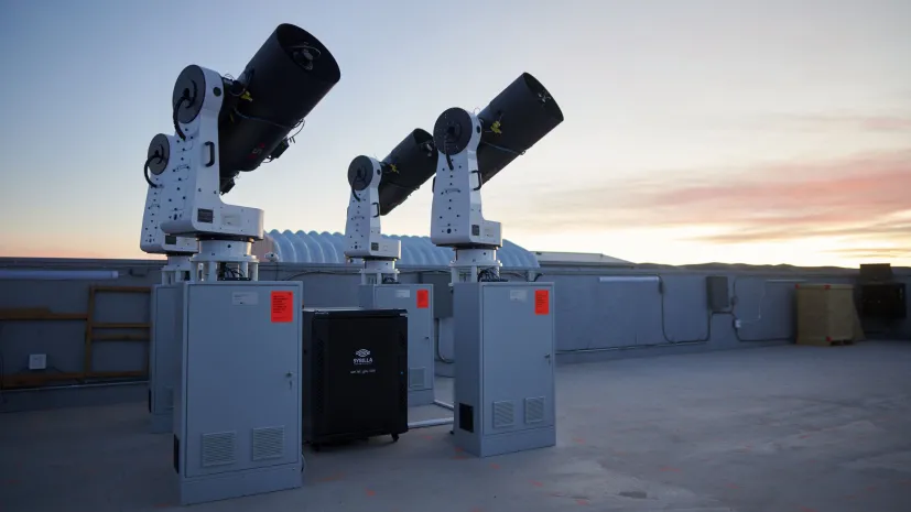 Teleskopy sieci POLON; źródło: M. Słonina