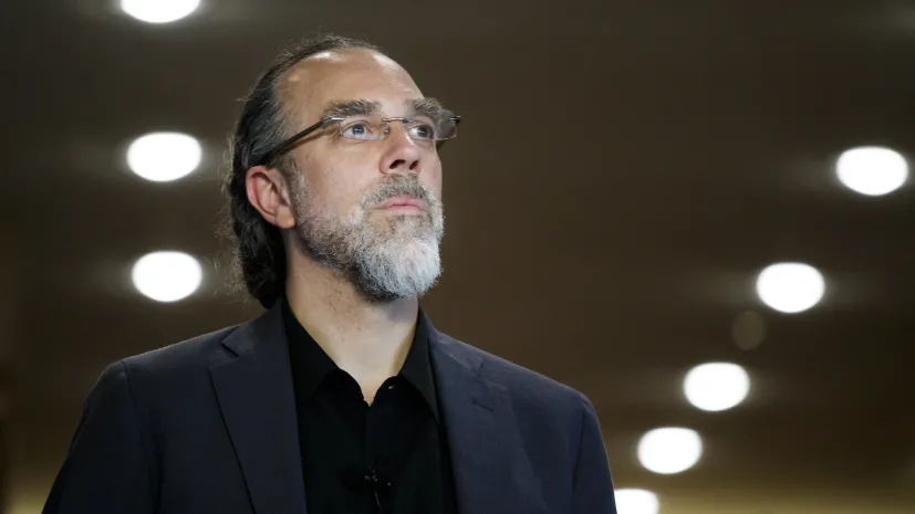 Na zdjęciu dr Astro Teller. EPA/JUSTIN LANE 17.05.2017