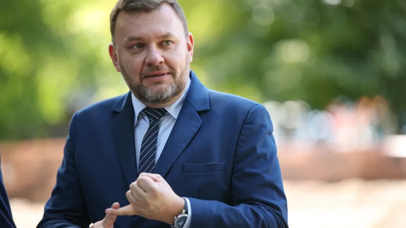 Kraków, 22.08.2025. Prezes Europejskiej Fundacji Kosmicznej Łukasz Wilczyński. Fot. PAP/ Łukasz Gągulski