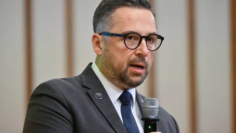 Warszawa, 24.09.2026. Minister nauki i szkolnictwa wyższego Marcin Kulasek. PAP/Piotr Nowa